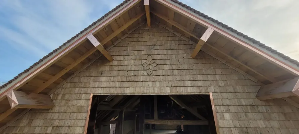 Bardeau de chataigner à La Ferté-en-Ouche