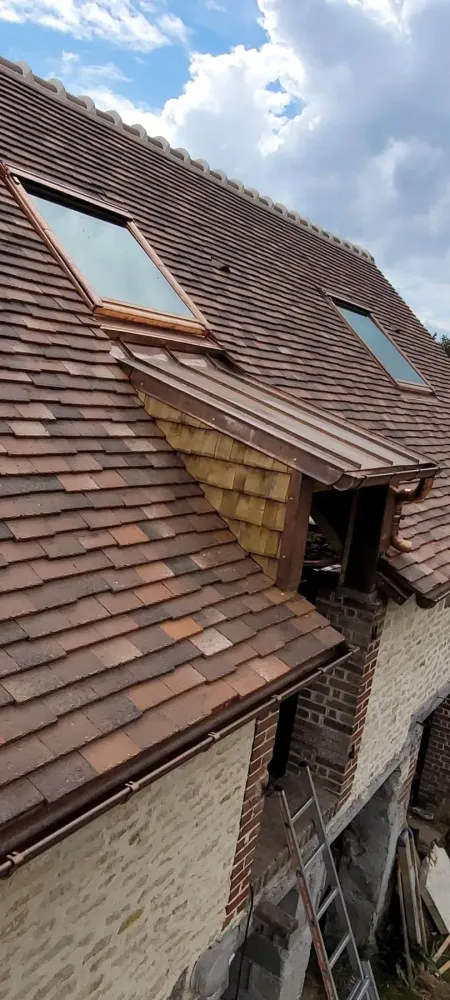 Couverture tuile à La Ferté-en-Ouche